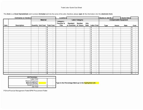 tracking expenses for metal fabrication jobs|custom metal manufacturing job rates.